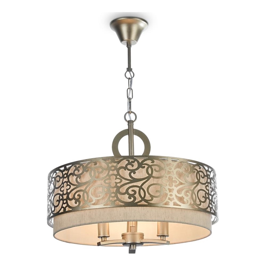 Maytoni H260-03-N - Lámpara colgante con cadena VENERA 3xE14/40W/230V