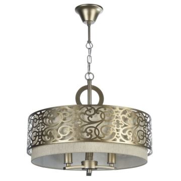 Maytoni H260-03-N - Lámpara colgante con cadena VENERA 3xE14/40W/230V