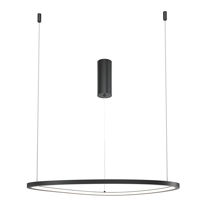 Maytoni MOD072PL-L28B3K1 - Lámpara LED colgante GLINT LED/24W/230V negro diá. 60 cm