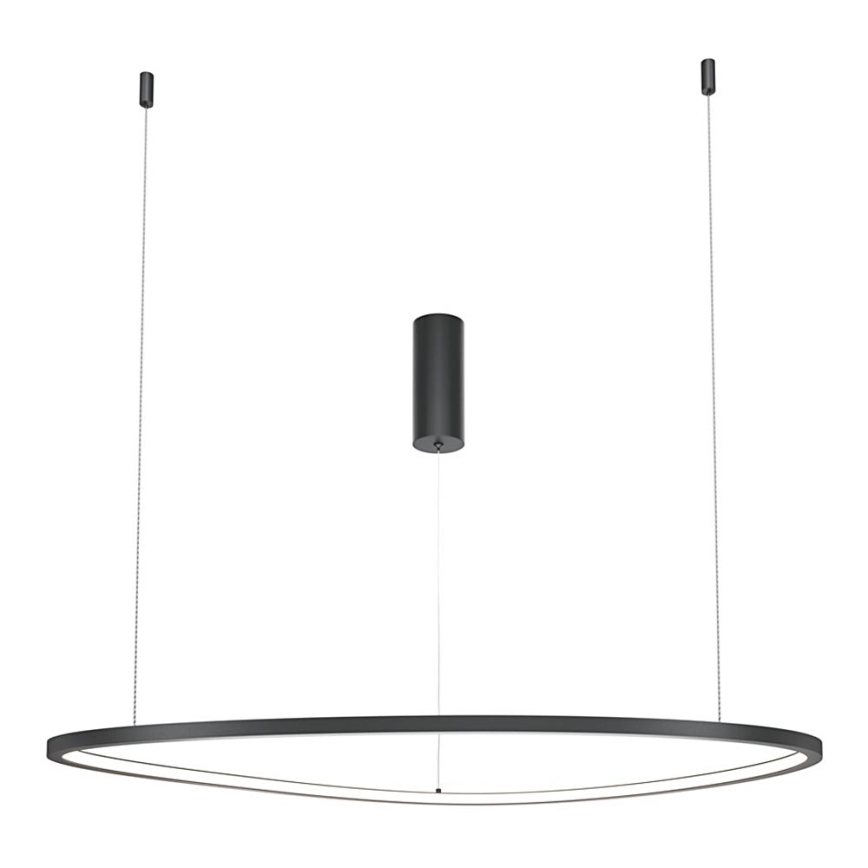 Maytoni MOD072PL-L36B3K1 - Lámpara LED colgante GLINT LED/36W/230V negro diá. 80 cm