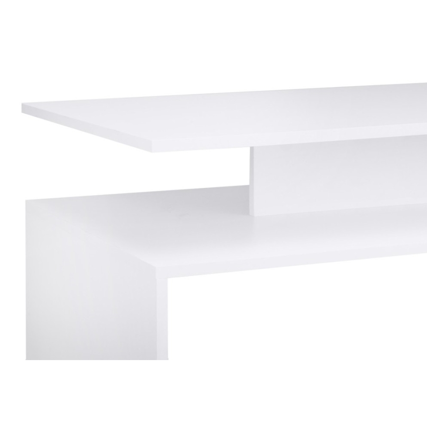 Mesa de centro DELCHI 45x90 cm blanco