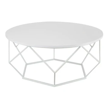 Mesa de centro DIAMOND 41,5x90 cm blanco