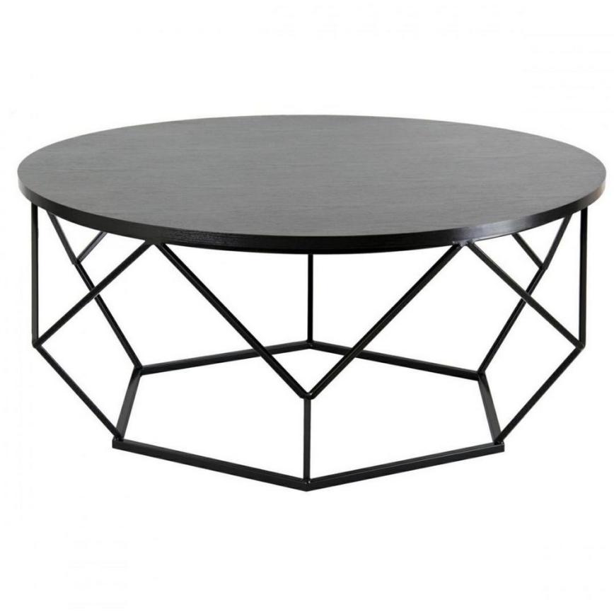 Mesa de centro DIAMOND 41,5x90 cm negro