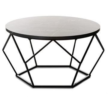 Mesa de centro MARMUR 40x70 cm negro