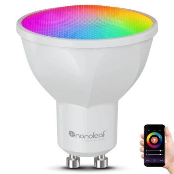 Nanoleaf - LED RGBCW Bombilla regulable ESSENTIALS GU10/5W/230V 2700-6500K CRI 90