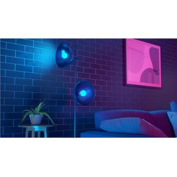 Bombilla LED RGBW regulable ESSENTIALS A60 E27/8,5W/230V CRI90 2700-6500K Wi-Fi - Nanoleaf