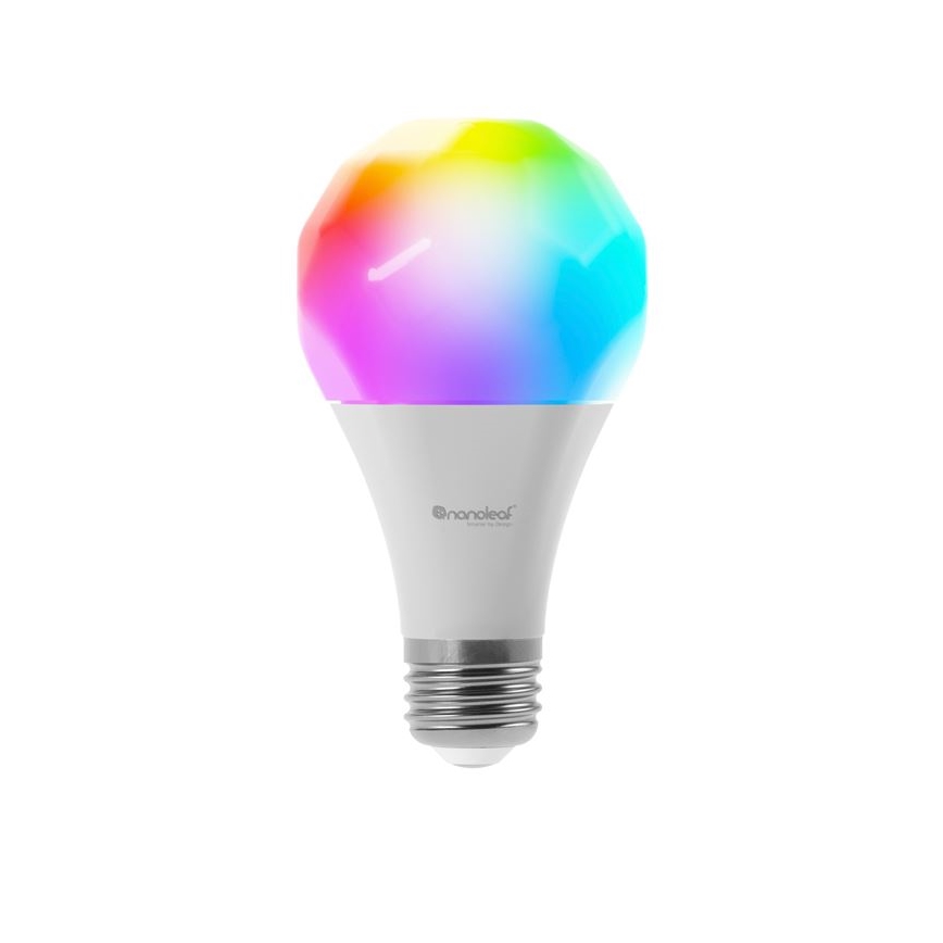 Bombilla LED RGBW regulable ESSENTIALS A60 E27/8,5W/230V CRI90 2700-6500K Wi-Fi - Nanoleaf