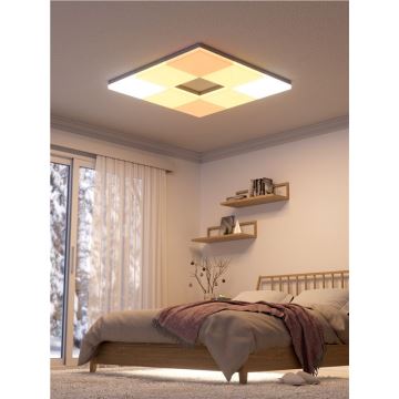 Nanoleaf - SET 3x Plafón regulable RGBW SKYLIGHT 1xLED/18W/230V + 2xLED/16W/230V 2700-6500K Wi-Fi