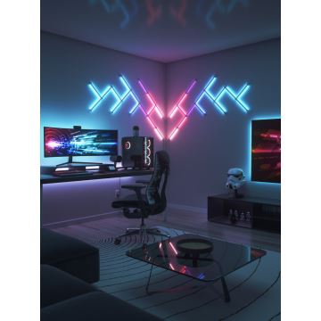 Nanoleaf - Extensión JUEGO 3x LED RGBW Rieles regulables LED/2W/230V 1200-6000K Wi-Fi