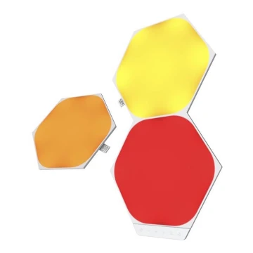 Nanoleaf - SET 3x LED RGB Panel regulable SHAPES HEXAGONS LED/2W/230V Wi-Fi