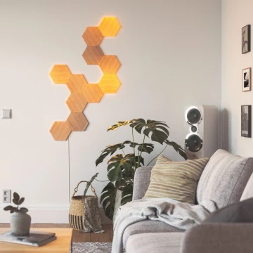 Nanoleaf - SET 3x Panel LED regulable HEXAGONS LED/2W/230V Wi-Fi