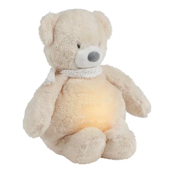 Nattou - Pelele con melodía y luz SLEEPY BEAR 4en1 beige