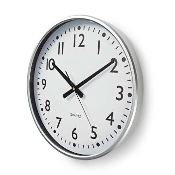 Reloj de pared diá. 38 cm 1xAA blanco