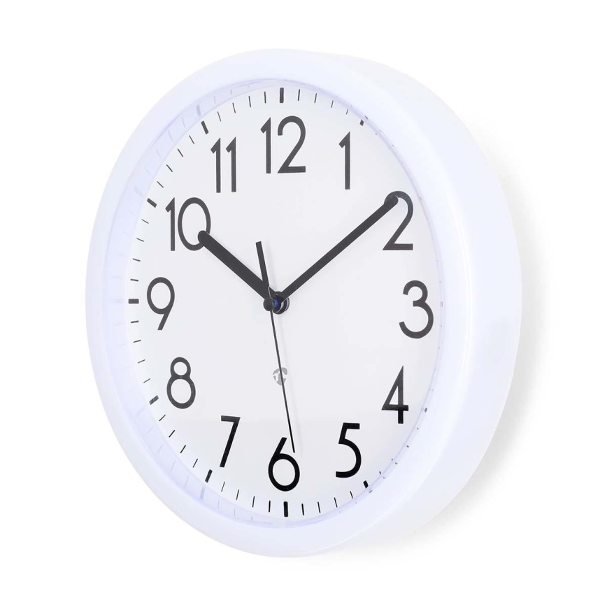 Reloj de pared diá. 22 cm 1xAA blanco