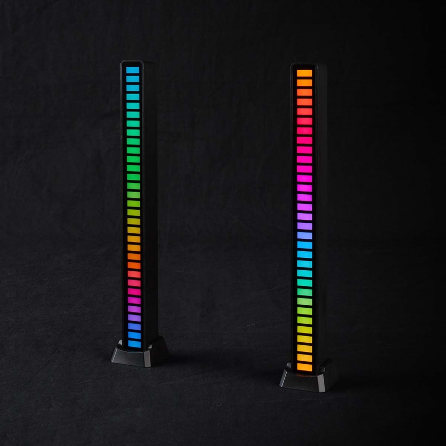 Lámpara de mesa LED RGB recargable LED/250 mAh