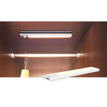Iluminación LED recargable para armarios con sensor LED/1W/1100 mAh 3000K