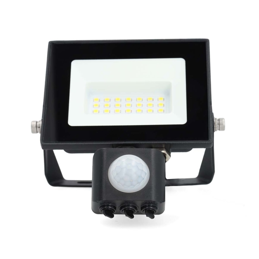 Reflector LED con sensor LED/20W/230V 4000K IP44