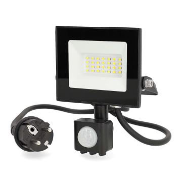 Reflector LED con sensor LED/20W/230V 4000K IP44