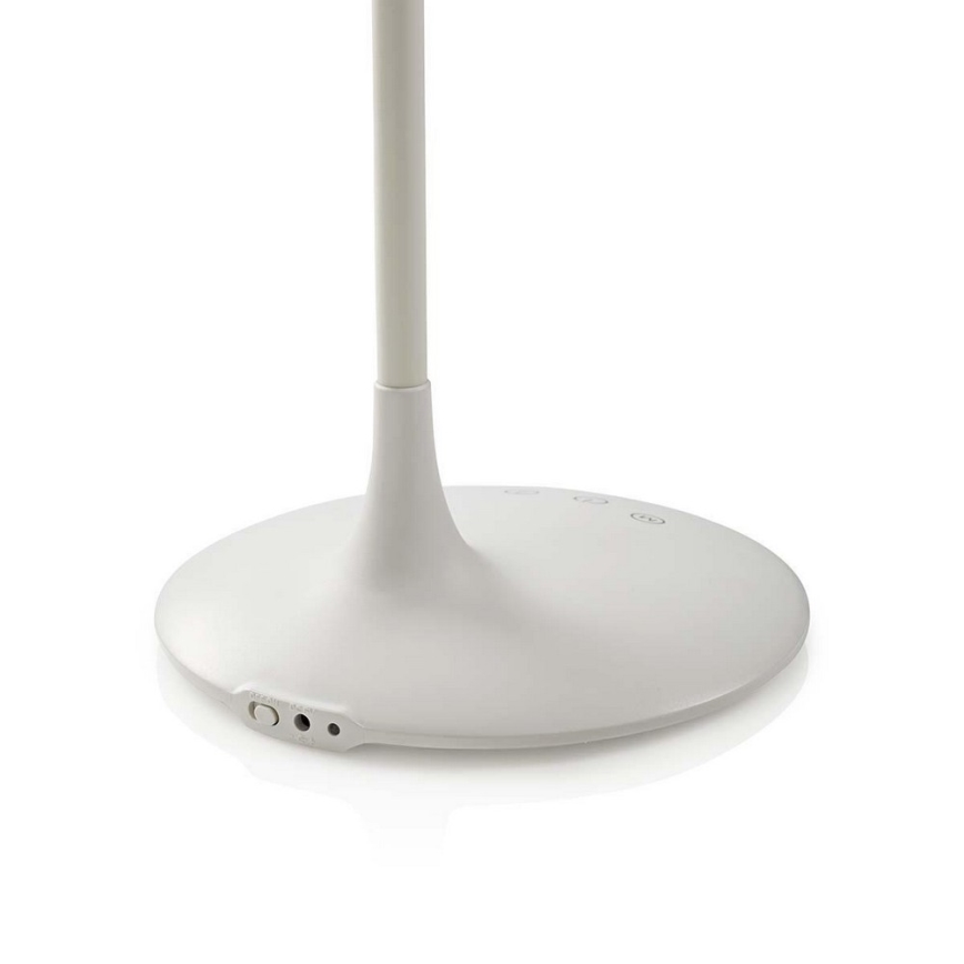 Lámpara de mesa LED regulable LED/6W/5V 2200 mAh blanco