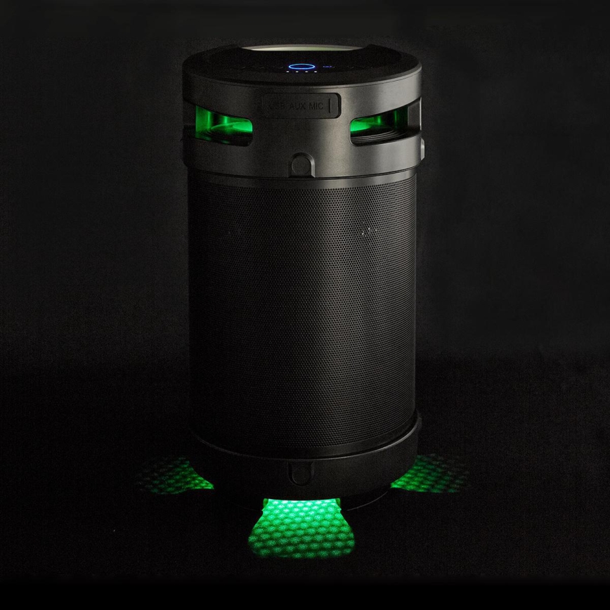 Altavoz recargable LED 210W/4400 mAh IPX5