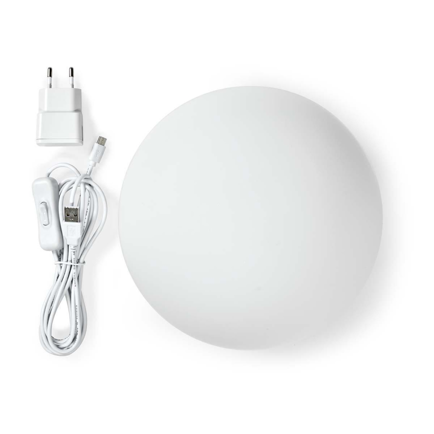 Lámpara de mesa LED RGBW regulable SmartLife LED/5W/5V Wi-Fi 2700-6500K