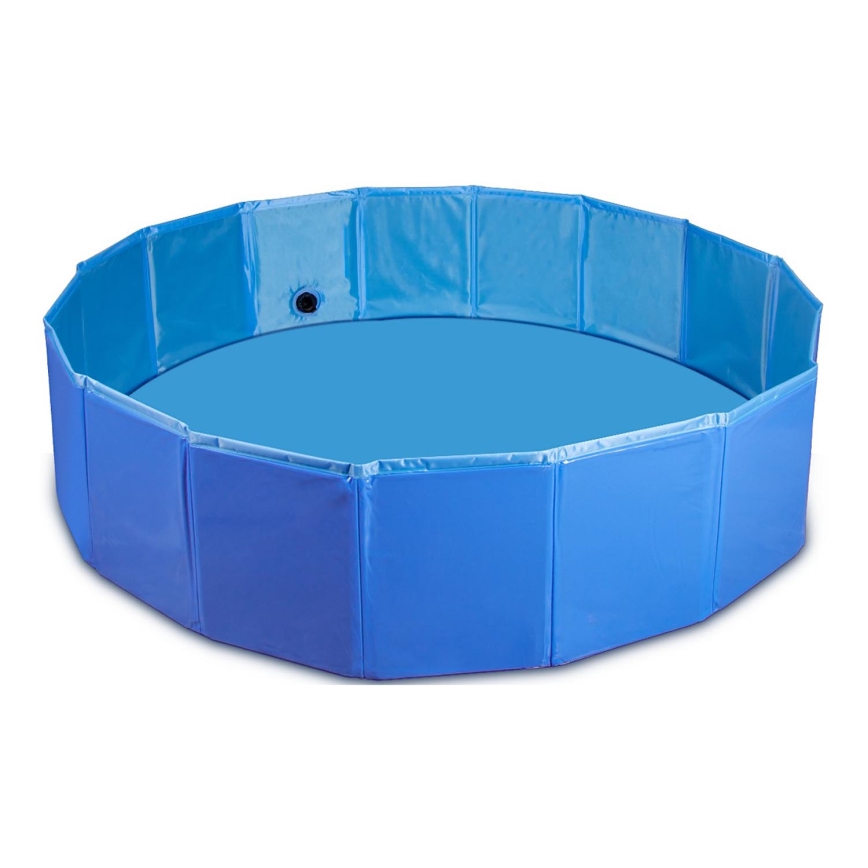 Nobleza - Piscina plegable para perros diá. 0,8 m