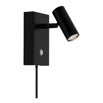 Nordlux - Foco de pared LED regulable OMARI LED/3,2W/230V negro