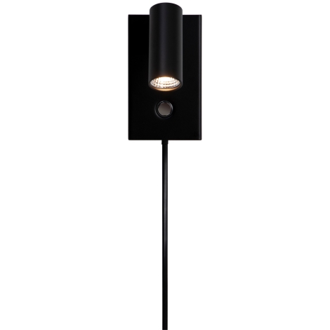 Nordlux - Foco de pared LED regulable OMARI LED/3,2W/230V negro