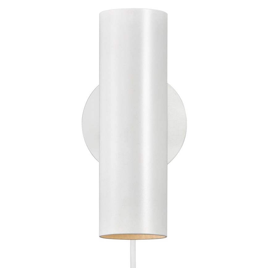 Nordlux - Foco de pared MIB 1xGU10/8W/230V blanco