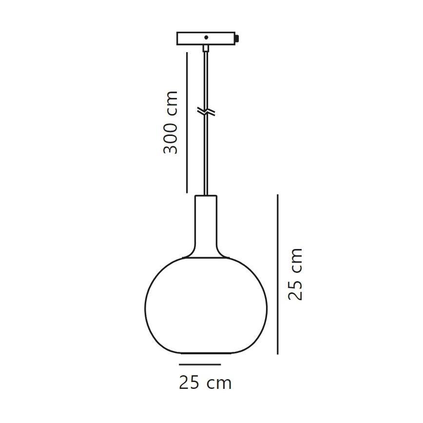 Nordlux - Lámpara colgante ALTON 1xE27/60W/230V negro