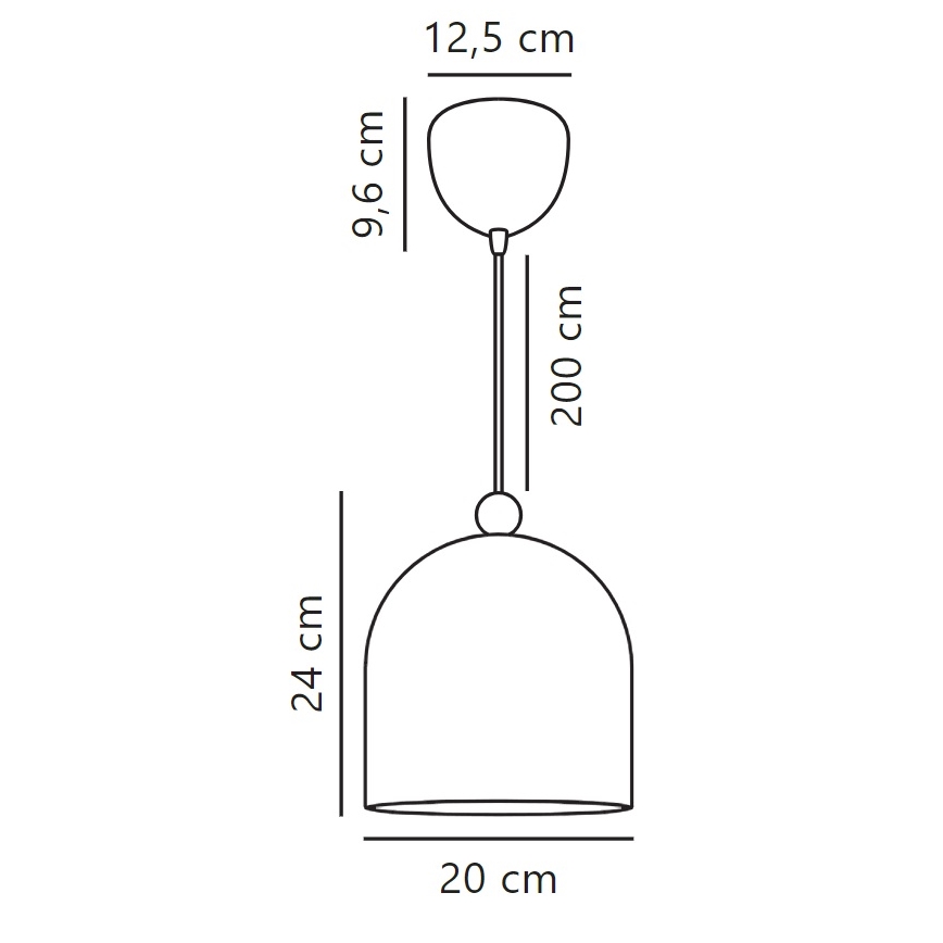 Nordlux - Lámpara colgante GASTON 1xE27/40W/230V rosa/blanco