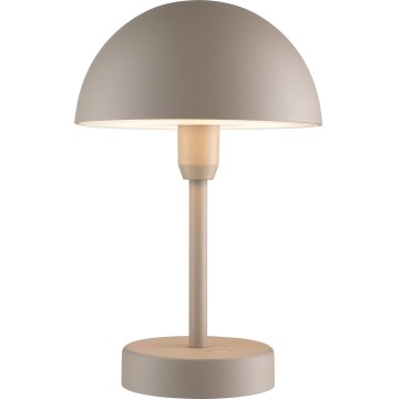 Nordlux - Lámpara de mesa de exterior recargable y regulable ELLEN LED/2,8W/3,7V IP44 beige