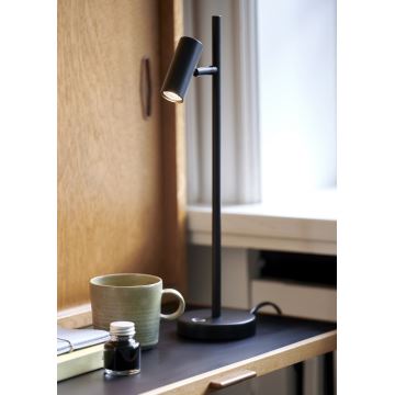 Nordlux - Lámpara de mesa LED regulable OMARI LED/3,2W/230V negro