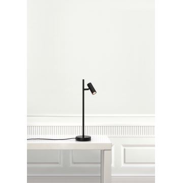 Nordlux - Lámpara de mesa LED regulable OMARI LED/3,2W/230V negro