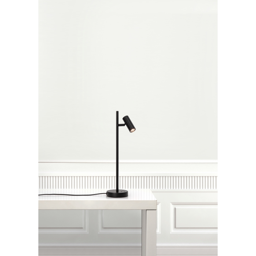Nordlux - Lámpara de mesa LED regulable OMARI LED/3,2W/230V negro