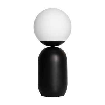Nordlux - Lámpara de mesa NOTTI 1xE14/25W/230V negro