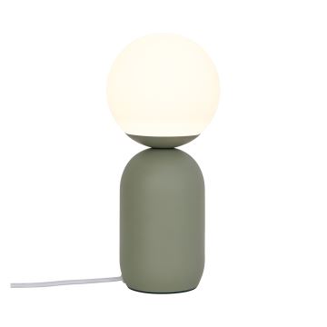 Nordlux - Lámpara de mesa NOTTI 1xE14/25W/230V verde