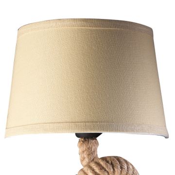 ONLI - Aplique CORDA 1xE27/22W/230V beige