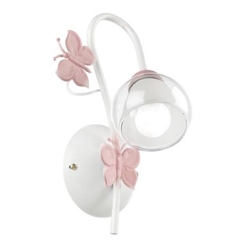 ONLI - Aplique infantil BUTTERFLY 1xE14/6W/230V