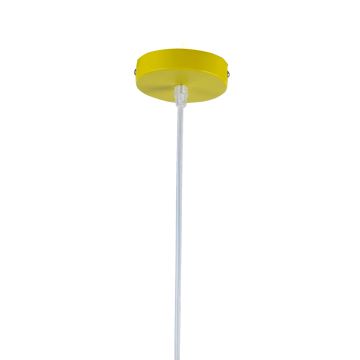 ONLI - Lámpara colgante AMBETA 1xE14/6W/230V amarillo