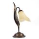 ONLI - Lámpara de mesa ALGA 1xE14/6W/230V 38 cm bronce