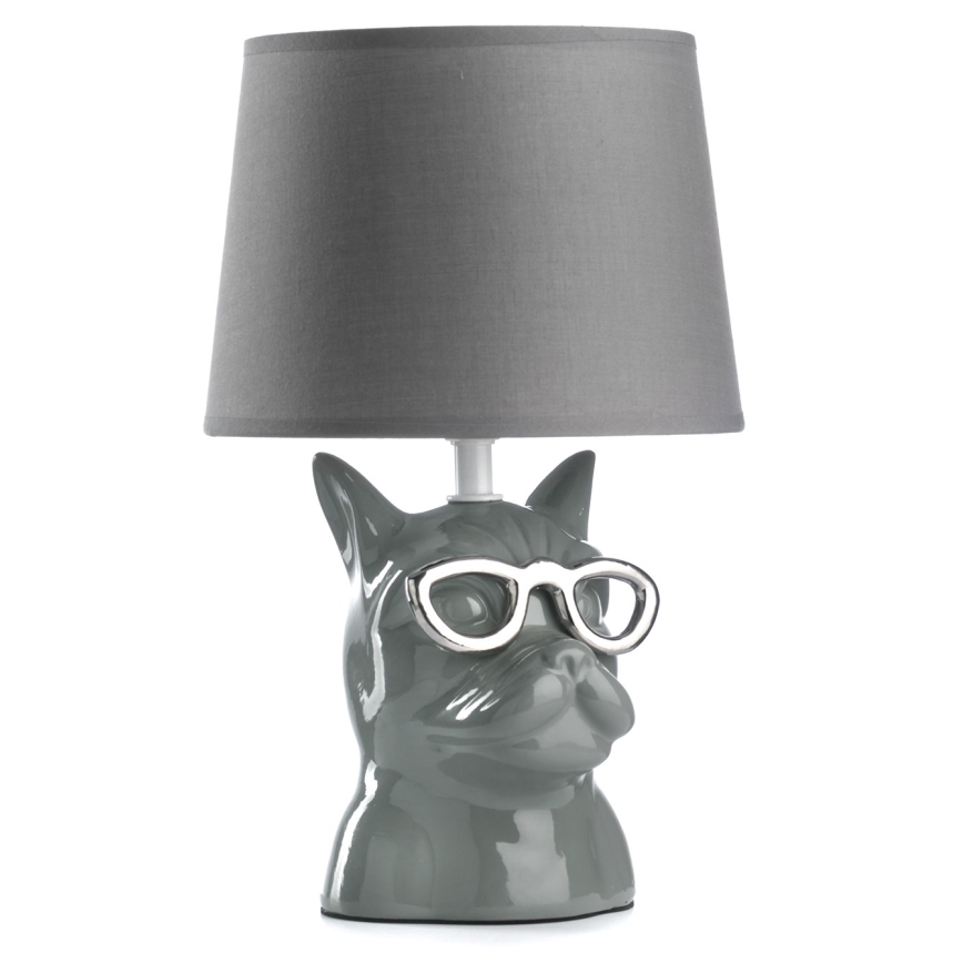 ONLI - Lámpara de mesa BIAGIO 1xE14/6W/230V gris