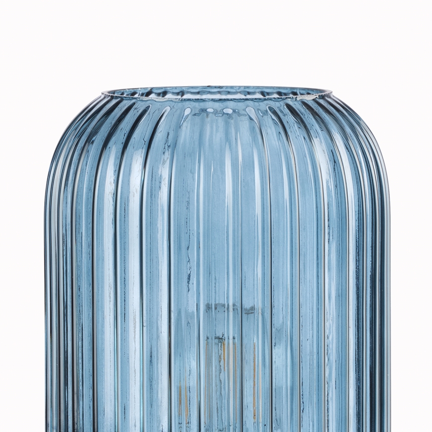 ONLI - Lámpara de mesa DOROTY 1xE27/22W/230V azul/dorado
