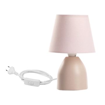 ONLI - Lámpara de mesa NANO 1xE14/6W/230V rosa 19 cm