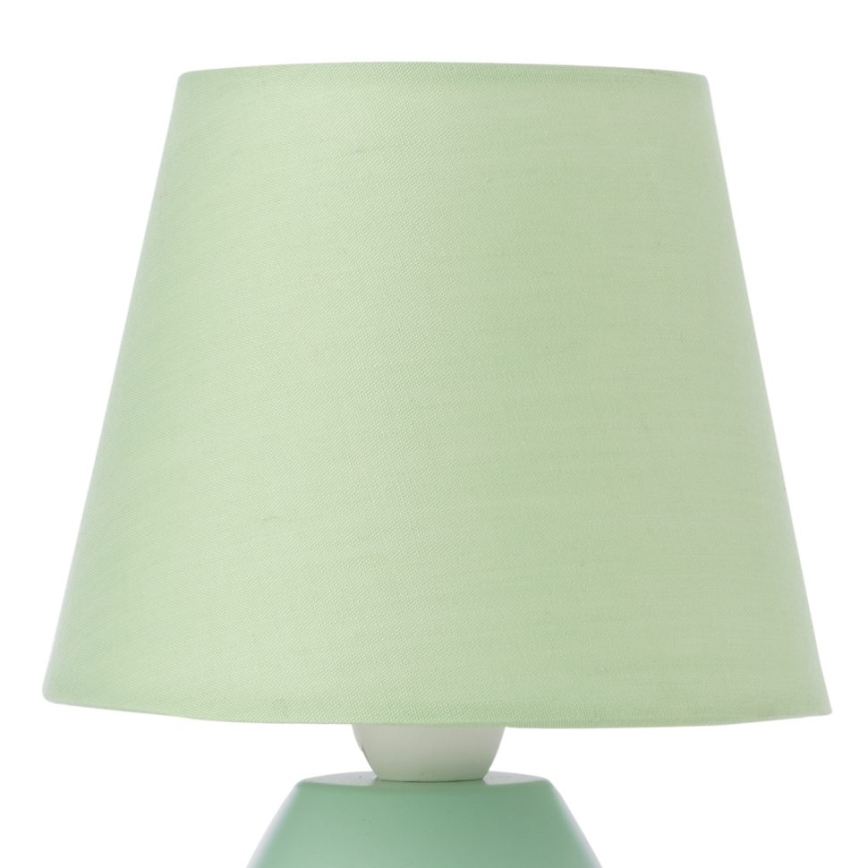 ONLI - Lámpara de mesa NANO 1xE14/6W/230V verde 19 cm