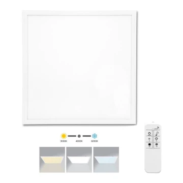 Panel de techo ZEUS LED/40W/230V 3000-6000K regulable + mando a distancia