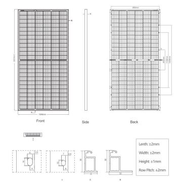 Panel solar fotovoltaico JINKO 405Wp IP67 bifacial - palet 27uds