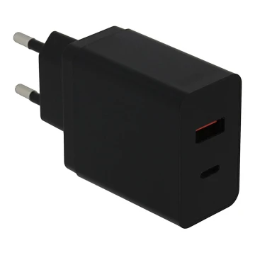 PATONA - Adaptador de cargador 1xUSB-C/1xUSB-A Potencia de entrega 36W/230V