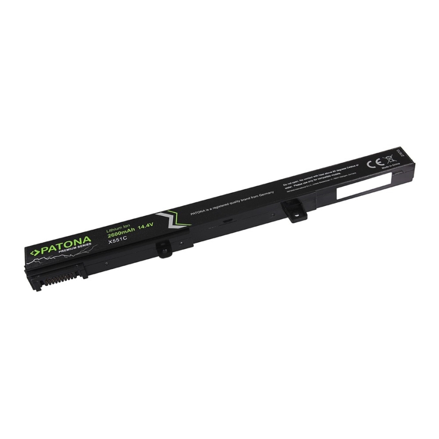 PATONA - Batería ASUS X551 2600mAh Li-Ion 14,4V PREMIUM