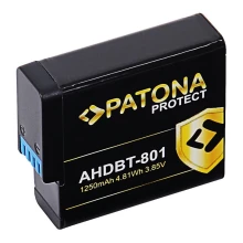 PATONA - Batería GoPro Hero 5/6/7/8 1250mAh Li-Ion Protect